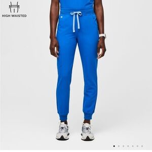 Figs women’s high wasted zamora jogger scrubs pants size petite small
